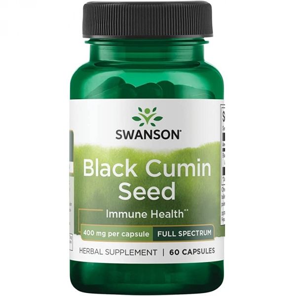 Prodaja SWANSON FULL SPEC BLACK CUMIN SEED 400mg 60 CAP po povoljnoj cijeni